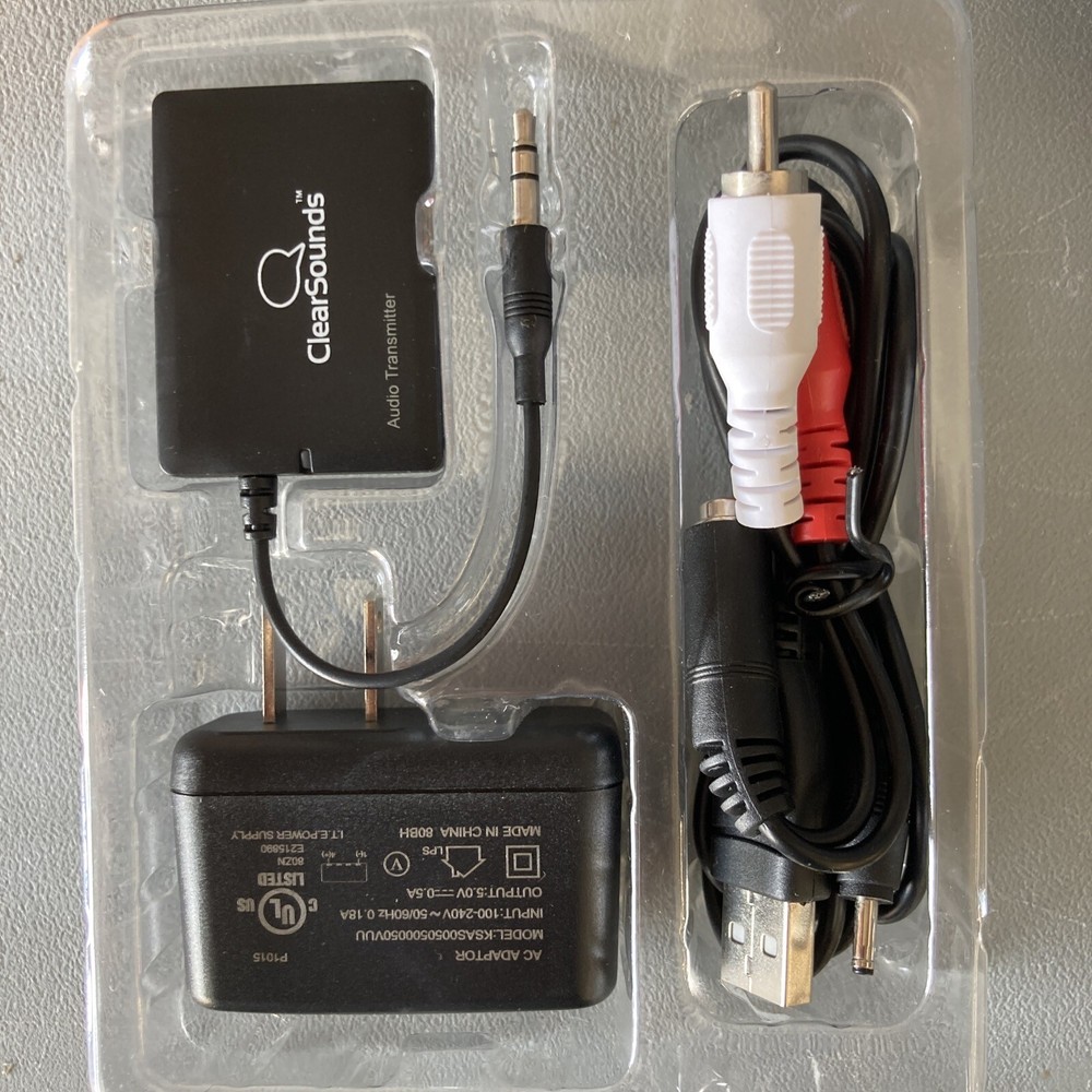 ClearSounds Audio Transmitter/Receiver QLink Bluetooth Transmitter