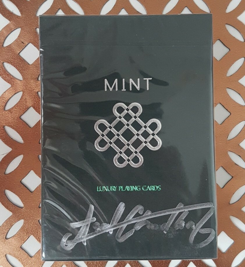 Signed Mint Cucumber V2 Playing Cards New & Sealed Marked Deck