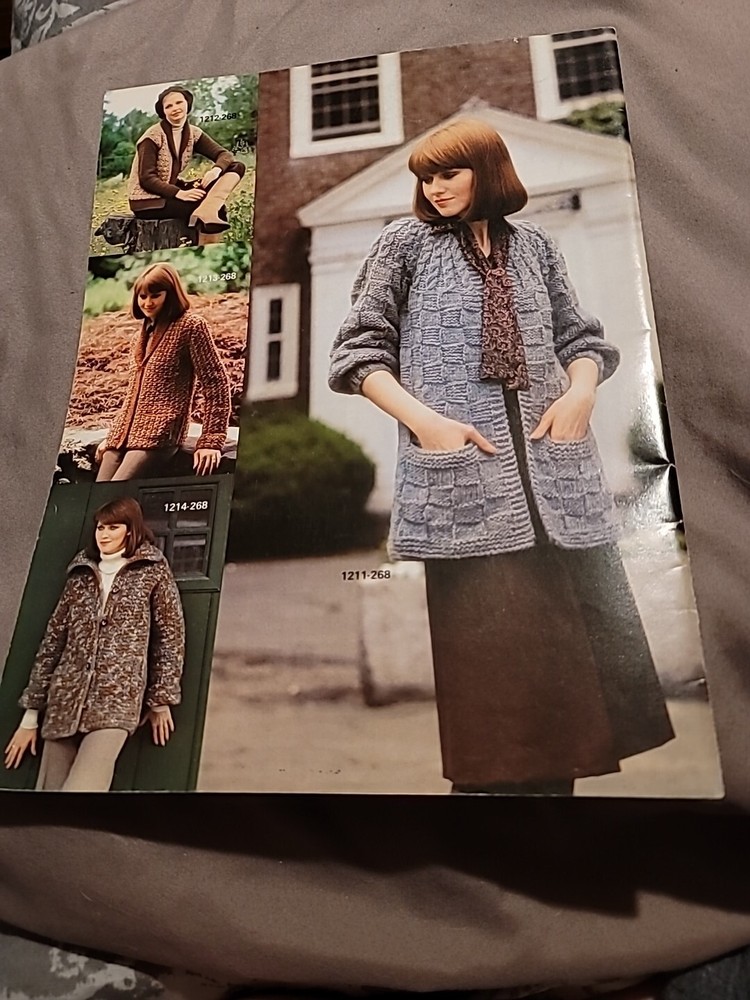 Vintage Sweater Coats Patterns By Bernet