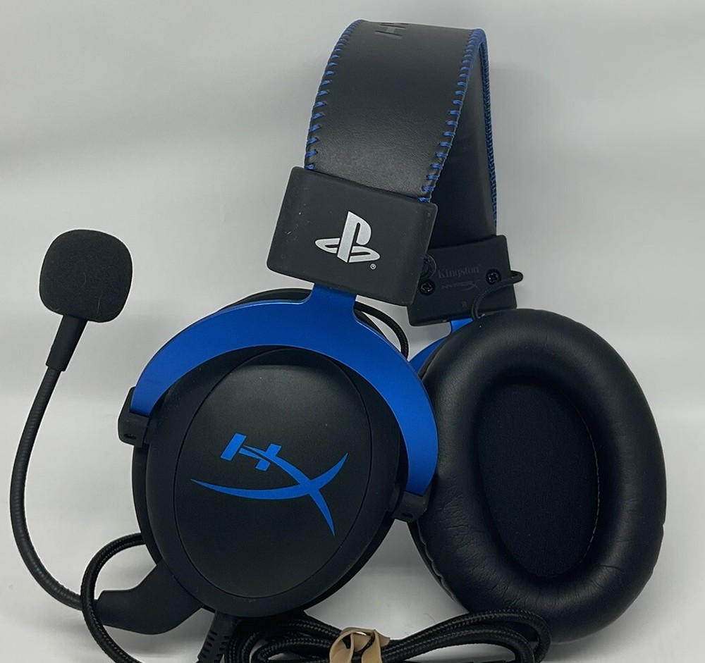 HyperX Cloud PlayStation Official PS4 Wired Stereo Gaming Headset, Untested
