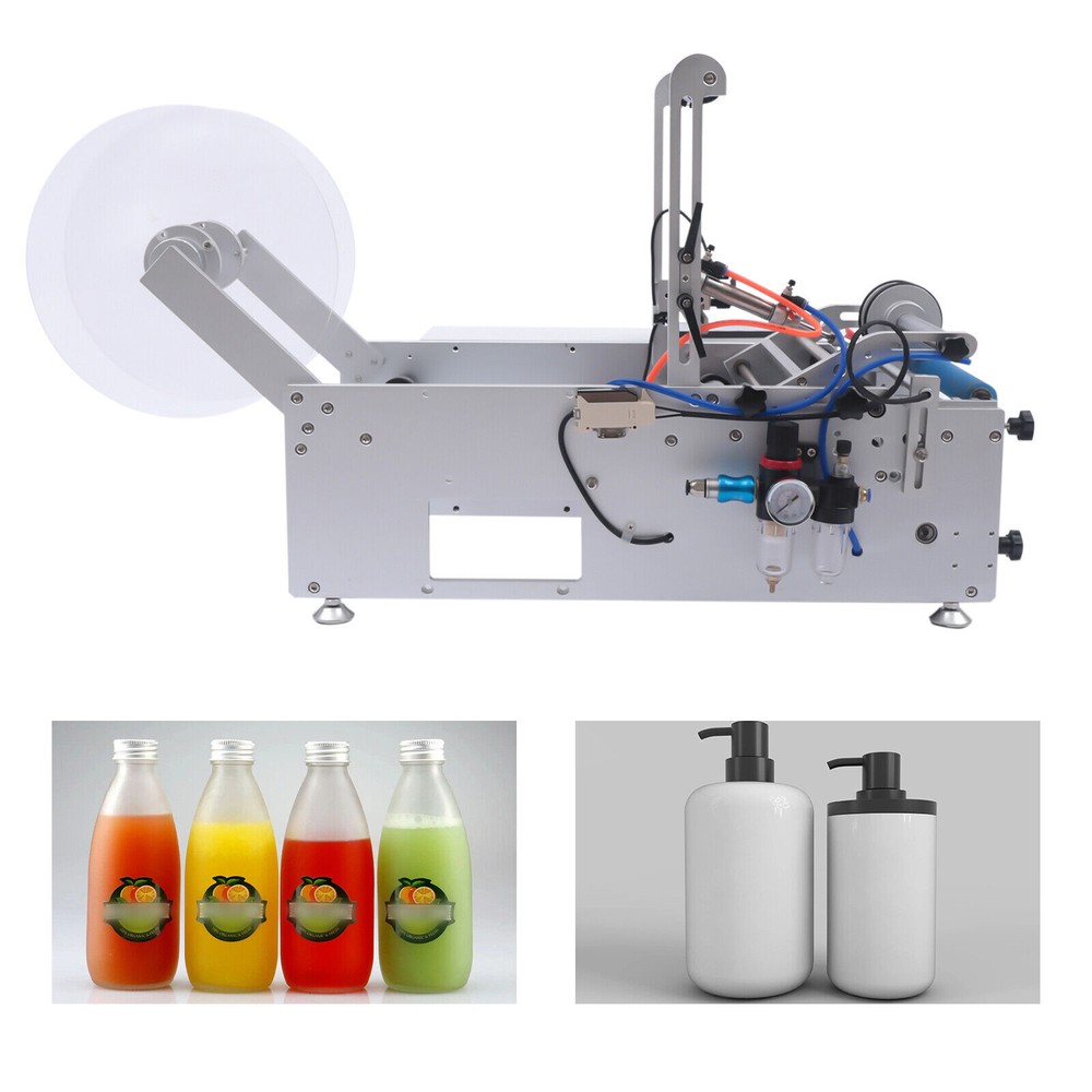 LT-190 Semi-automatic Labeling Machine Table Plane Conveyor Flat Surface Labeler