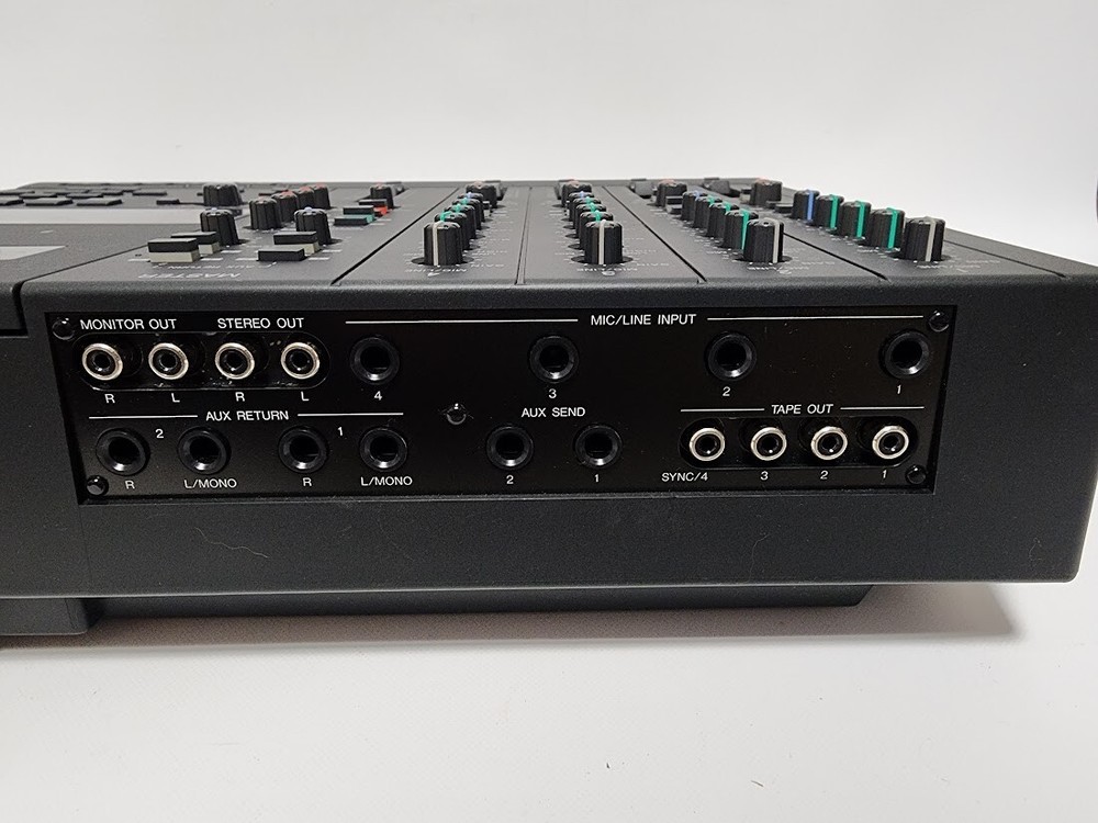 Yamaha MT4X Multitrack Cassette Tape Recorder working