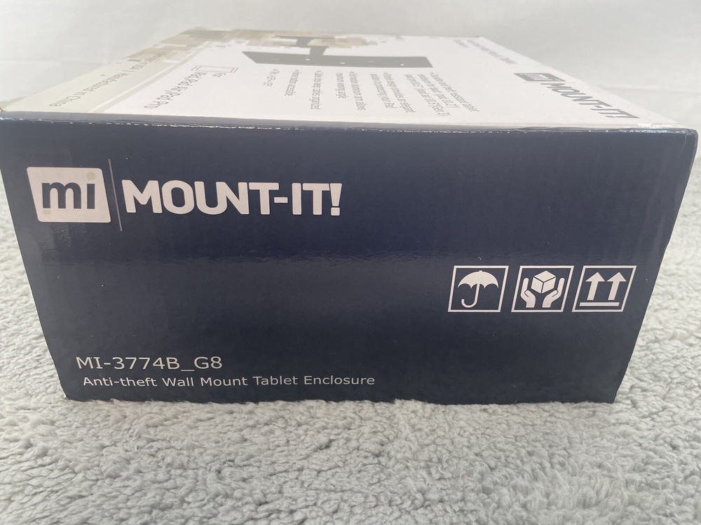 DEFECTIVE MountIt MI3774BGB AntiTheft Swing Arm Wall Mount Enclosure For G3D