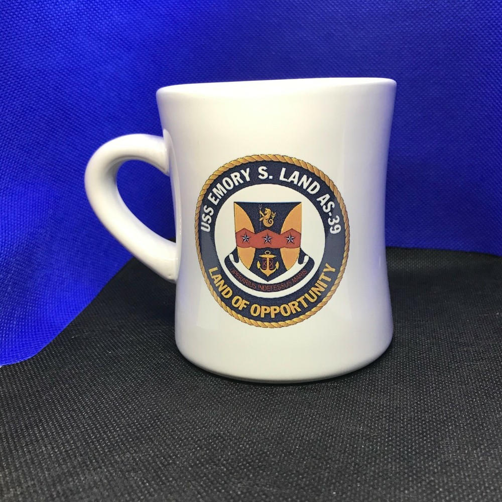 USS EMORY S. LAND (AS 39) Victory Mug