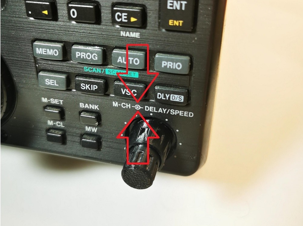 Replacement Control Knobs for Icom IC-R8500 Receiver HAM CB Radio HF SSB