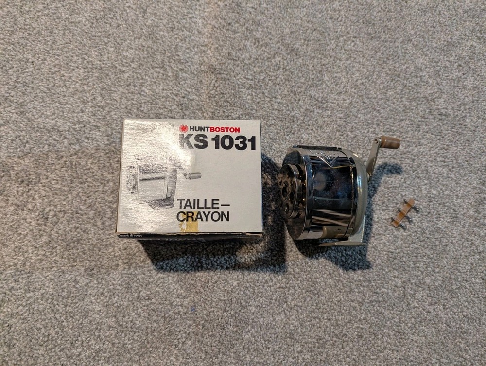 Boston Hunt Pencil Sharpener Model KS 1031 With Box + Screws