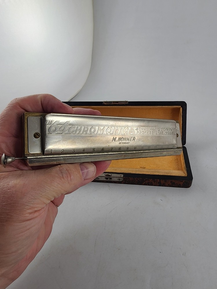 Hohner 64 Chromonica Model 280 Original Storage Box Vintage