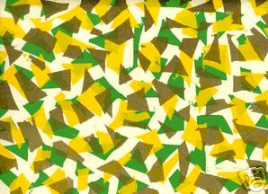 Dick Sauer abstract silkscreen print FORSYTHIA 2000