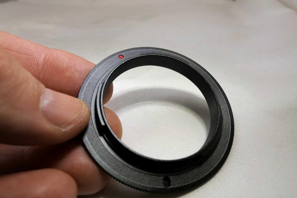 49mm Macro Close-Up Reverse Lens Adapter Ring For Sony E-Mount ILCE camera α6500