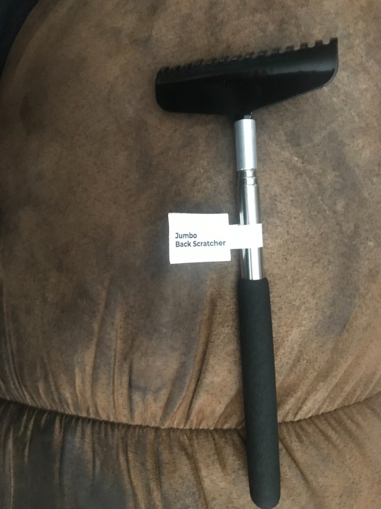 Cushioned Handle Extendable Jumbo Back Scratcher EXBSJM - Back Rake