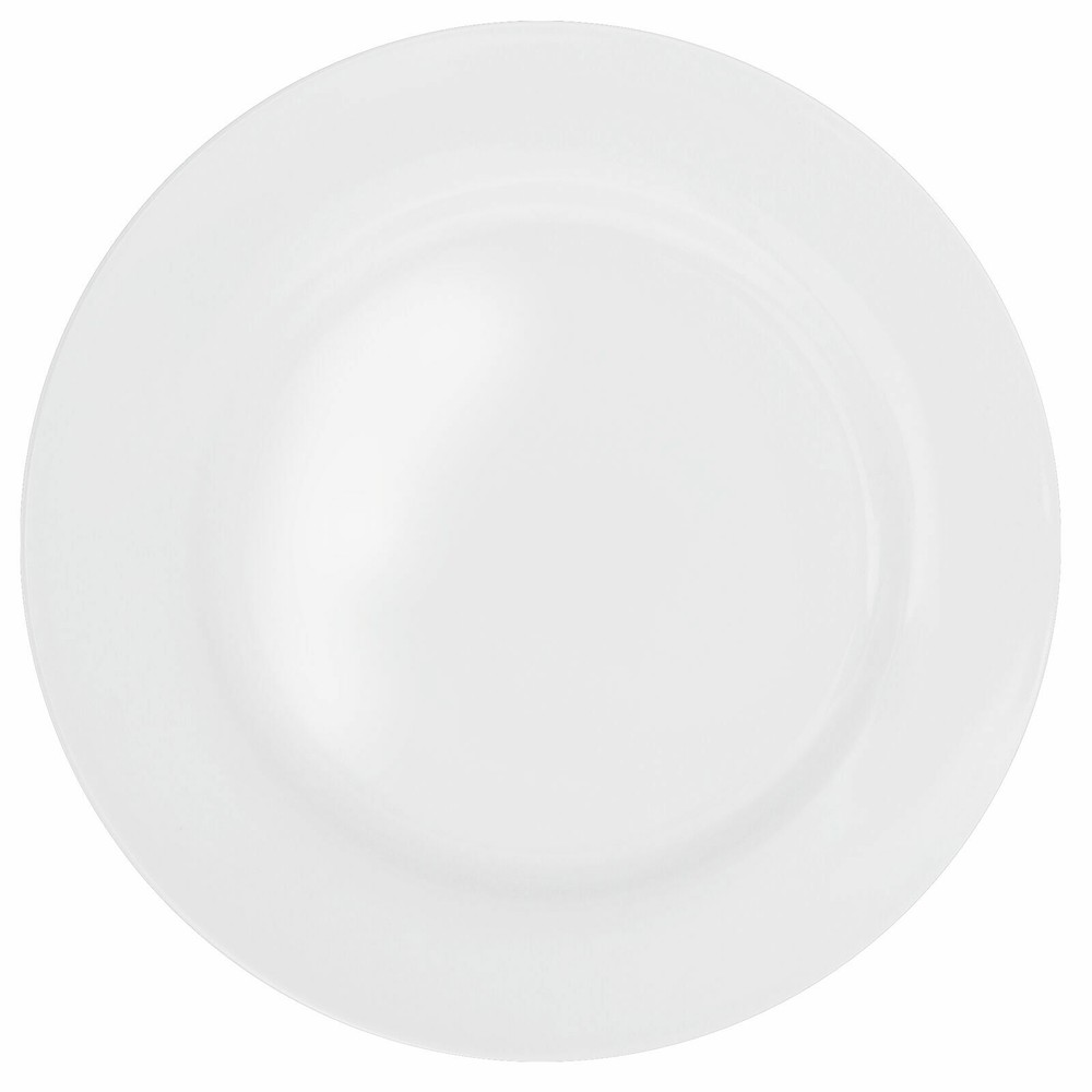 18-Piece Dinnerware Set Round Dinner Plate Dish Service White Dinner Service Set