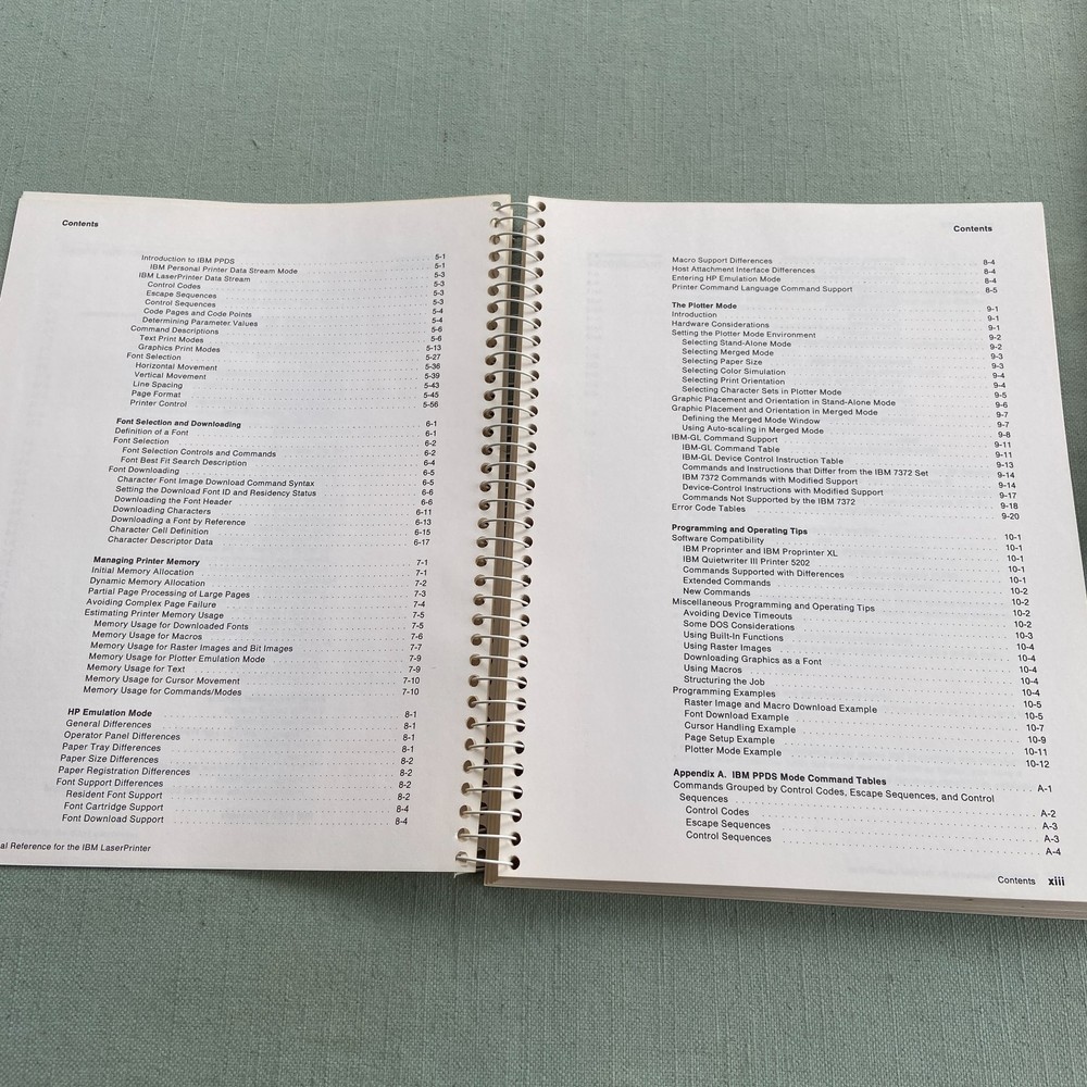 IBM Book Laser Printer Technical Reference 4226 4019 Users Guide Manual 1989 90