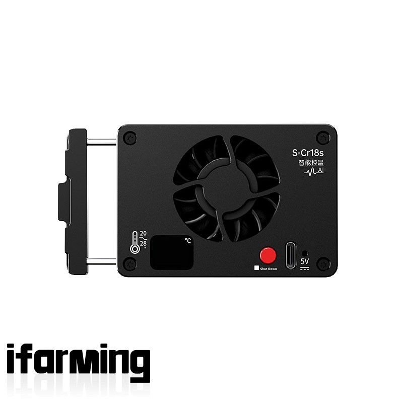 CR18S Semiconductor Refrigeration Camera Cooling Fan Cooler Support Temp Control