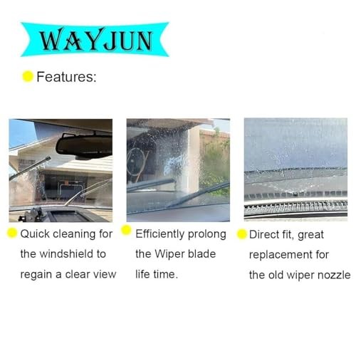85381-AA010 Front Windshield Washer Nozzles Compatible with 99-08 Corolla,