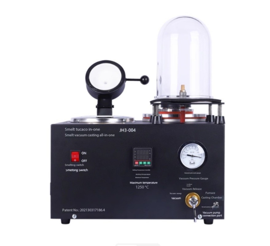 2LCompact Integrated Casting Machine Jewelry Gold Melting Vacuum Casting Machine