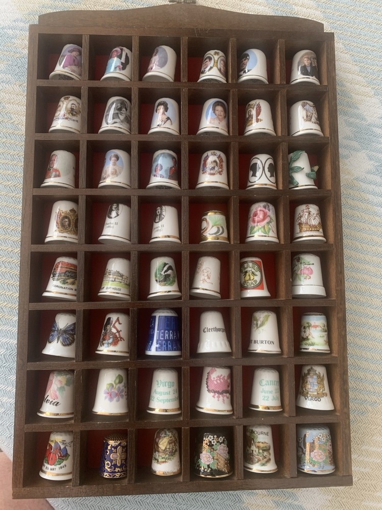 48 X Bone China Thimbles.