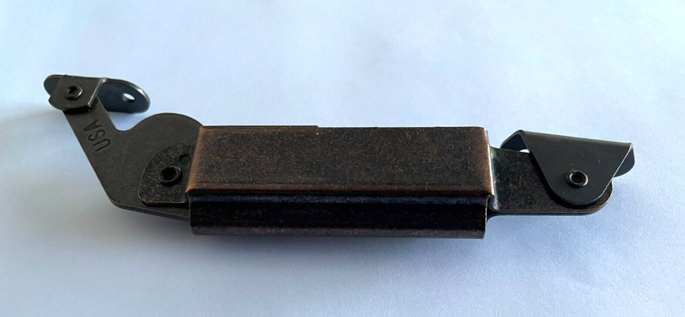 Lid Closure Hinge Spring Bronze Back Mount Anti-SLam Blue Spring Series 703