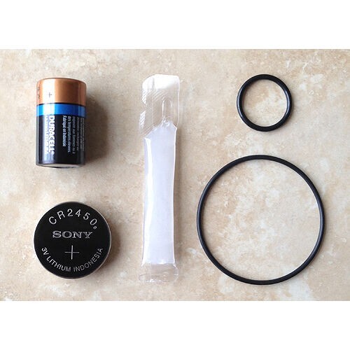 Battery Kit For Oceanic OCi Dive Computer Watch & Transmitter Complete