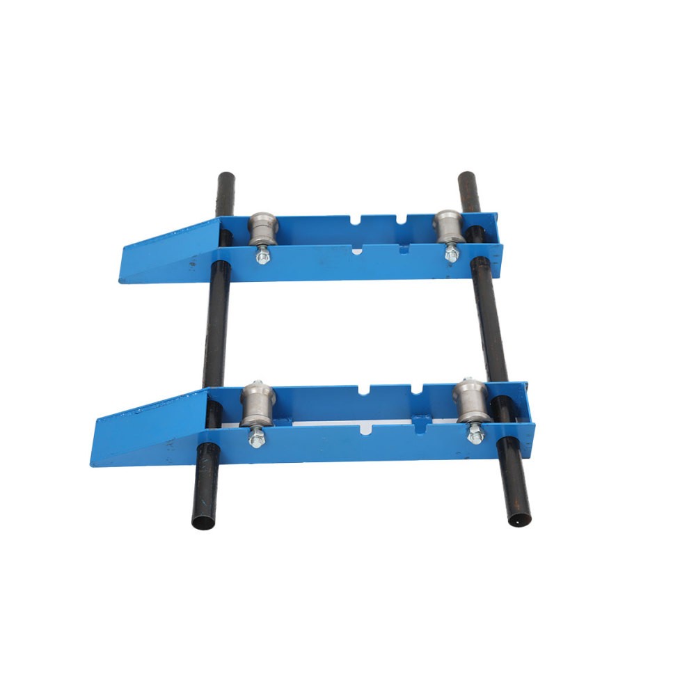 Portable Cable Drum Roller Reel Dispenser Stand for Industrial Wire Axle