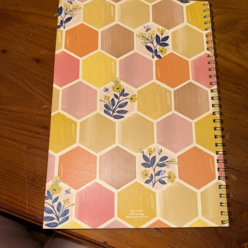 Needle Art Projects In Progress Notebook Tracker for Knitting / Crochet Projects