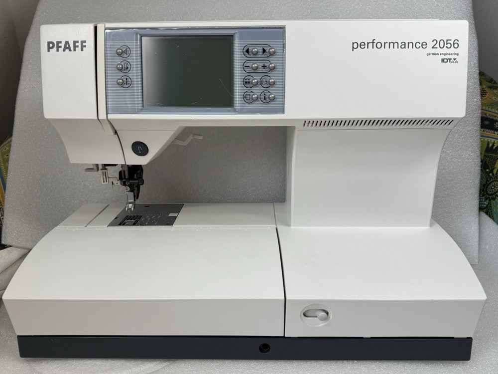 PFAFF Performance 2056 Sewing Machine Tested Working Storage Case