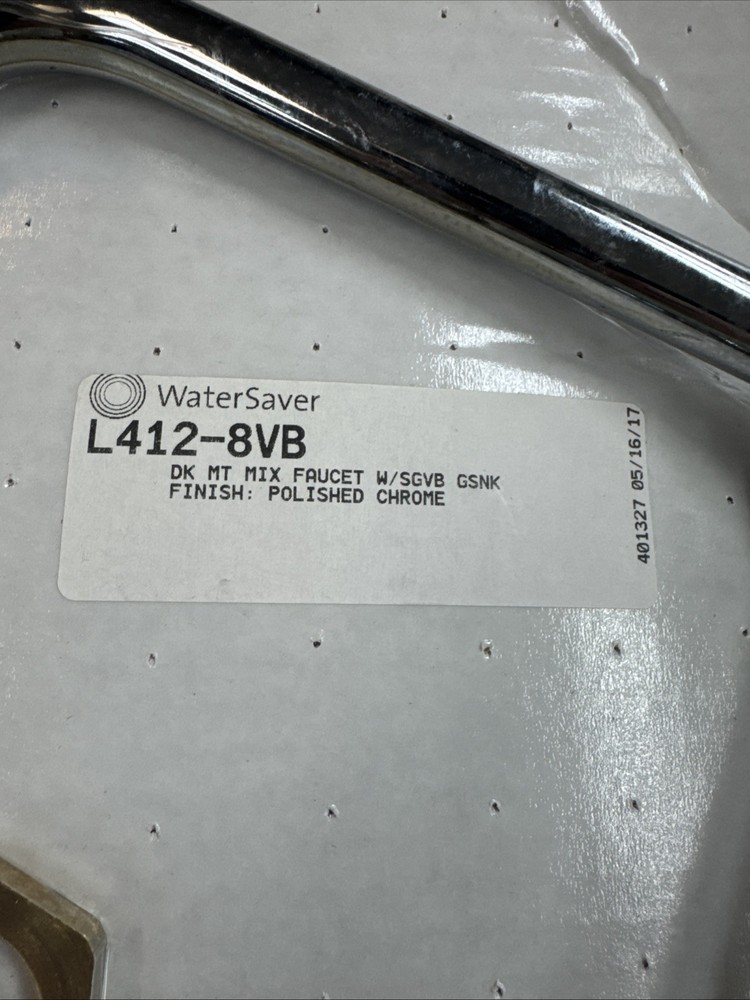 NEW!! WATERSAVER L412-8VB FAUCET