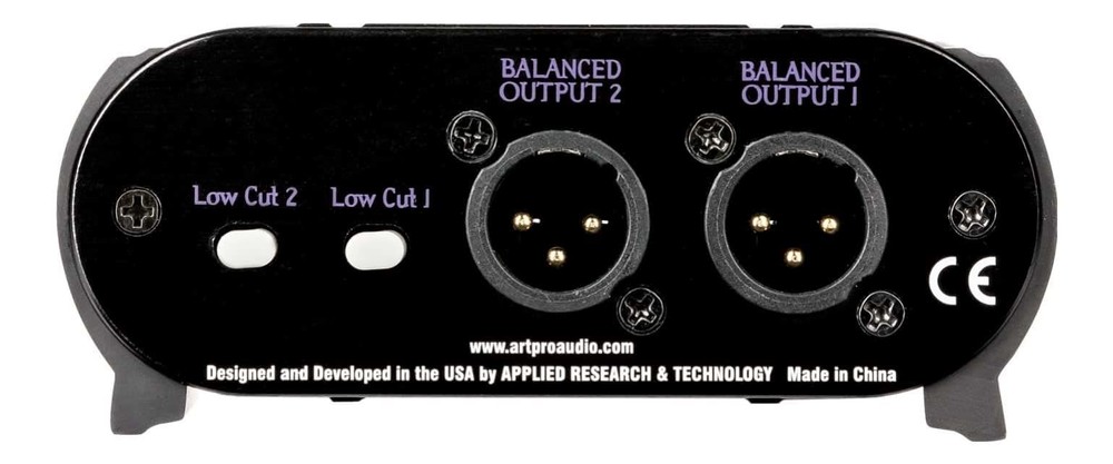 ART Dual RP Dual Phantom Powered Mic Preamplifier