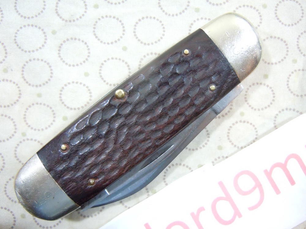 CASE XX U.S.A. MODEL 6250 -8 DOT- 2 BLADE FOLDING KNIFE.