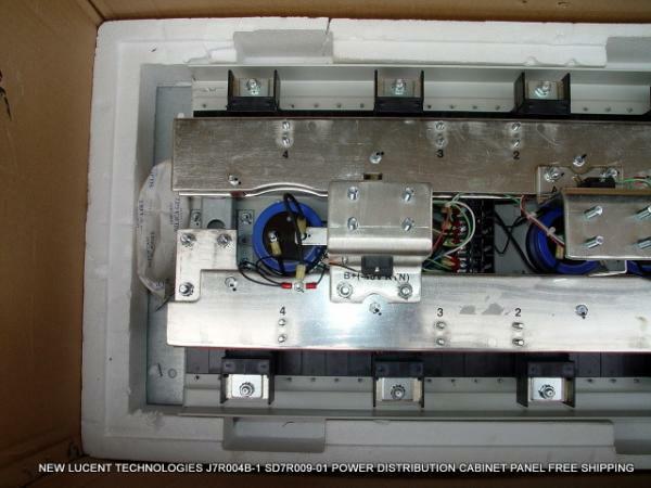 NOS LUCENT TECHNOLOGIES J7R004B-1 SD7R009-01 POWER DISTRIBUTION CABINET PANEL
