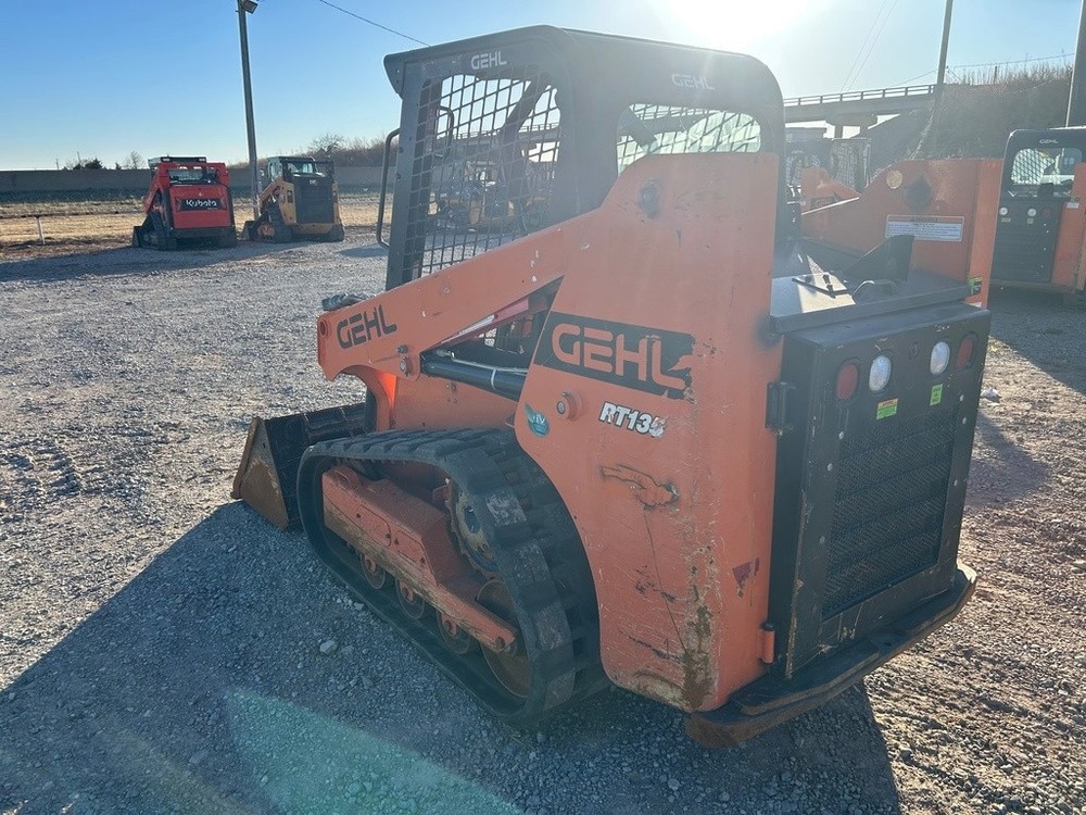 2020 Gehl RT135 Compact Track Skid Steer Loader 46Hp Open Cab Joystick