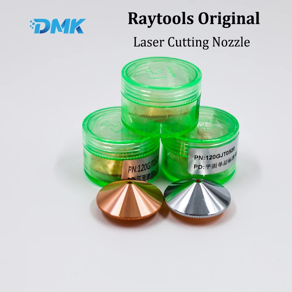 Original Laser Nozzle Single Double Layer D32mm Chrome Plated New for Raytools