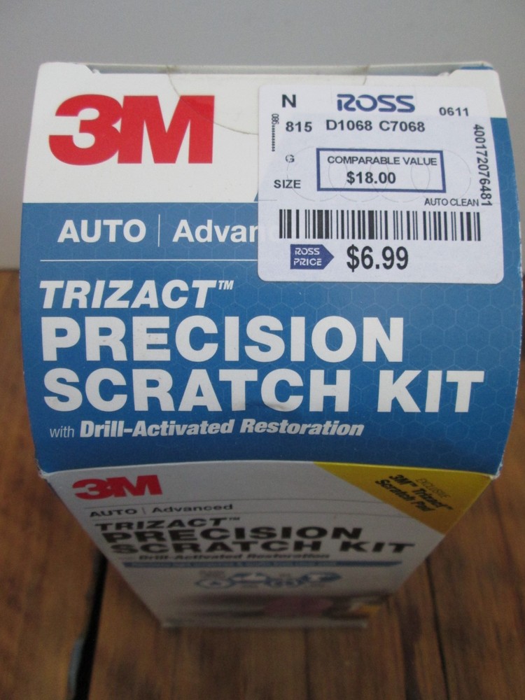 NEW 3M Trizact Precision Scratch Kit AUTO Advanced Drill Activated #39147