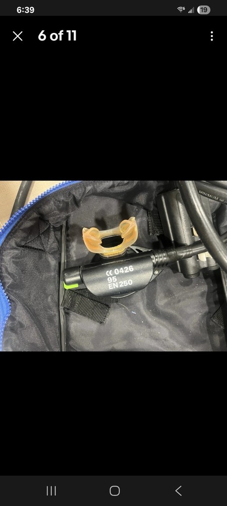 Beuchat Requlator W/ Cocrhen Gemini Dive Computer