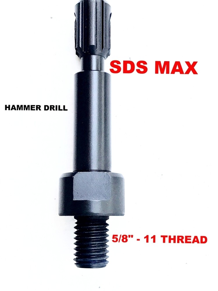 4" Dry Diamond Core Drill Bit with SDS MAX shank Adapter hammer drill