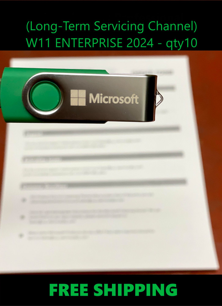 Windows 11 IoT✔ Long-Term Support 2034! ✔24H2✔10PACK