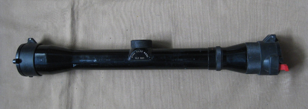 SWIFT STAG 4X32 #830 COATED NITROGEN FILLED SELF CENTERING RETICLE RIFLE SCOPE