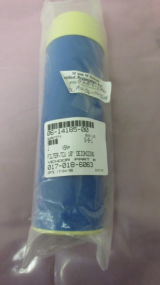 M&W Systems 017-018-6063 Filter, TCU 10" Deionizing 412780