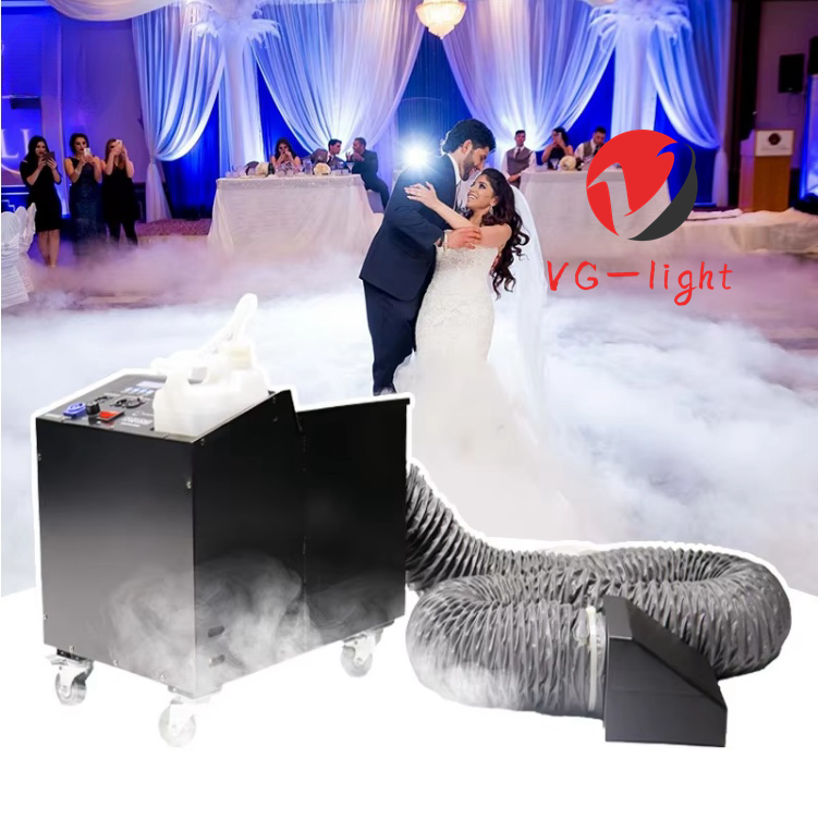 High Density Low Lying Stage Effect 2000W Water Low Fog Machine Small for Event