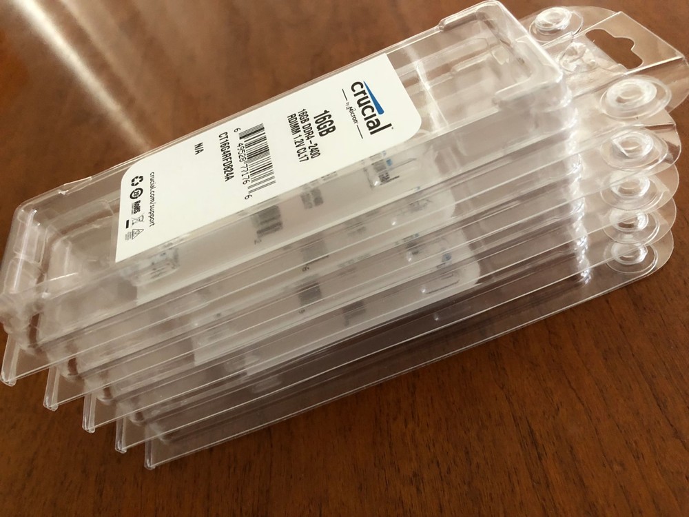 20 RAM Memory ESD Protective Clamshell Cases DIMM DDR2 DDR3 DDR4 RDIMM