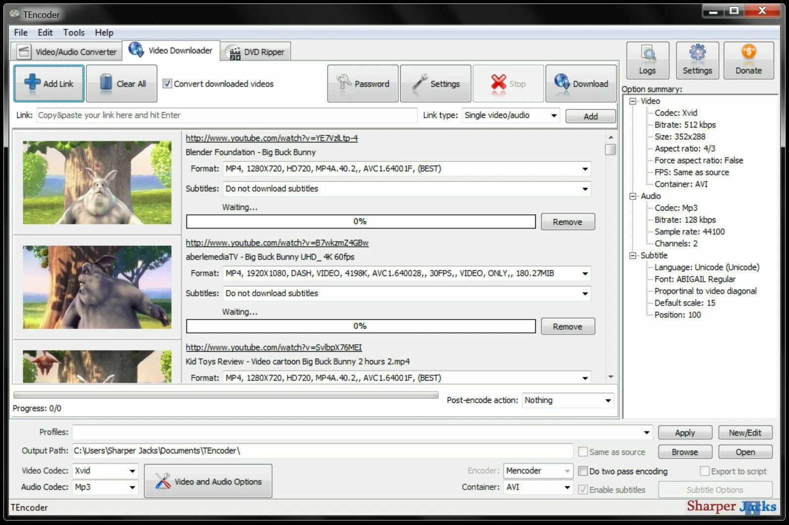 TEncoder 2026 Convert & Download YouTube Movies / Videos / Music CD for Windows