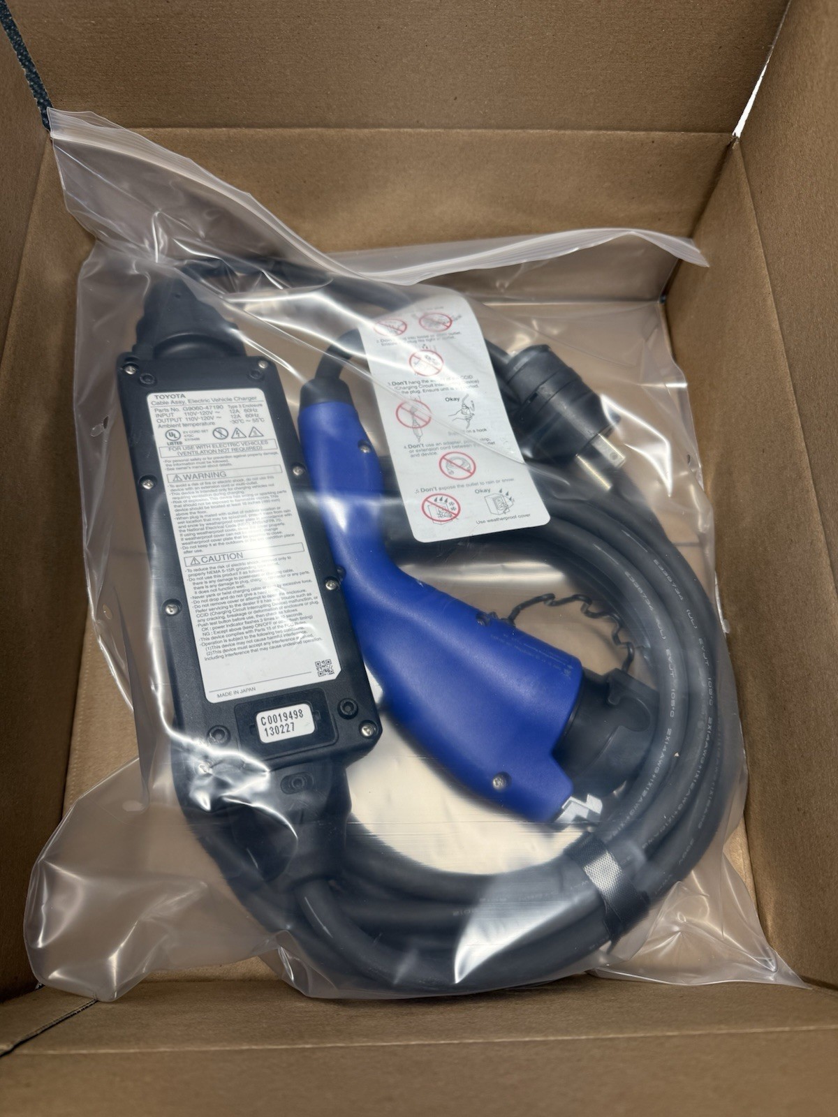 Toyota/Lexus Prius Plug-In Rav4 Mirai Prime Scion Charger Hybrid EV OEM