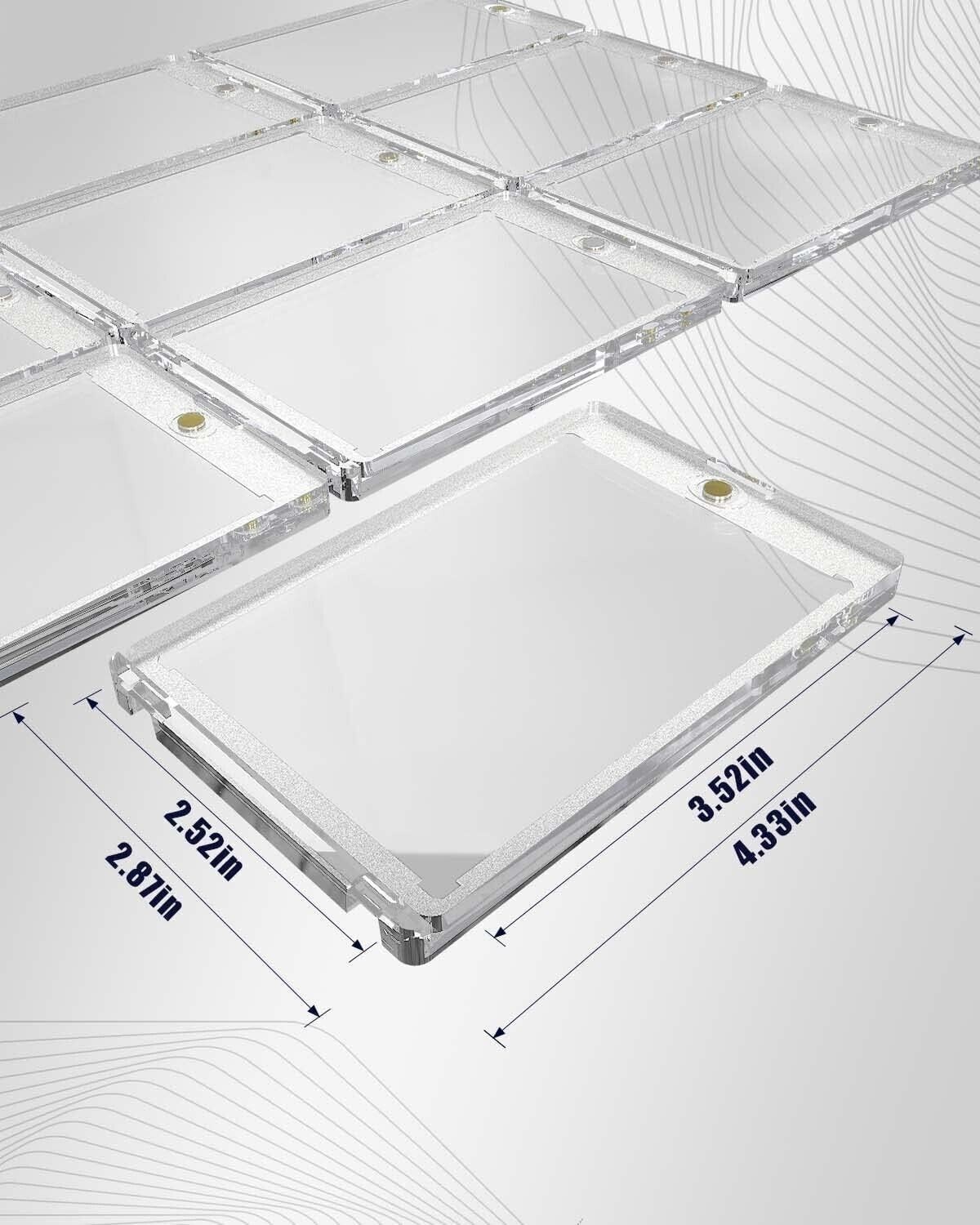 400 Pack Magnetic One Touch Card Holder For 35PT Sports Trading Cards (16*25box)