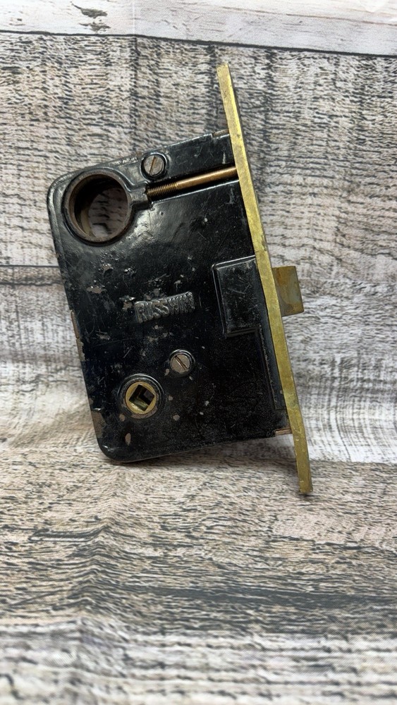 Vintage Russwin 01248 Push Button Mortise Lock