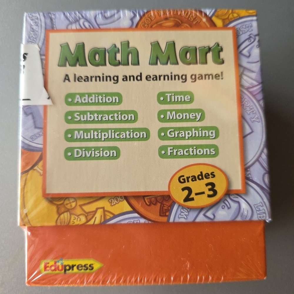 Edumart Math Mart Game Grades 2-3