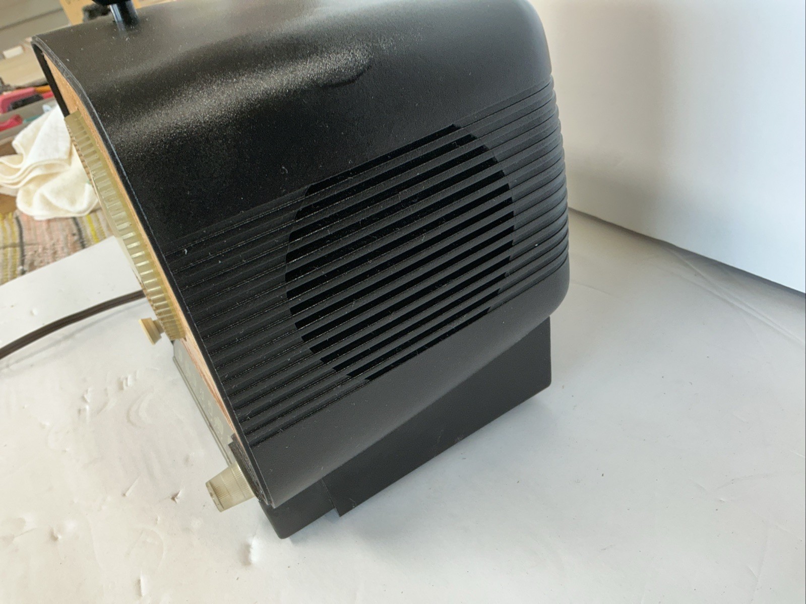 Vintage RCA Victor 5C581 "Debonair" Clock Radio (1954) Antique Works!