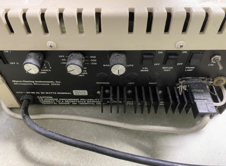 Maico MA610 Middle Ear Tester Tympanometry Analyzer Typanometer