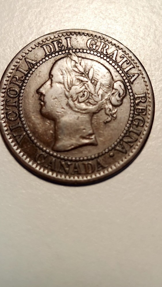 1859 Canada Large Cent, Victoria