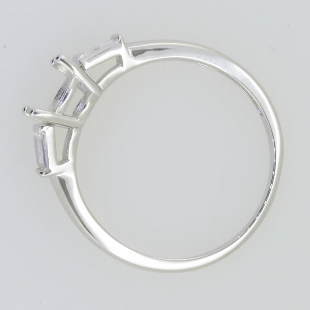 Stering Silver Semi Mount Ring Setting Oval OV 8X6mm without Accent