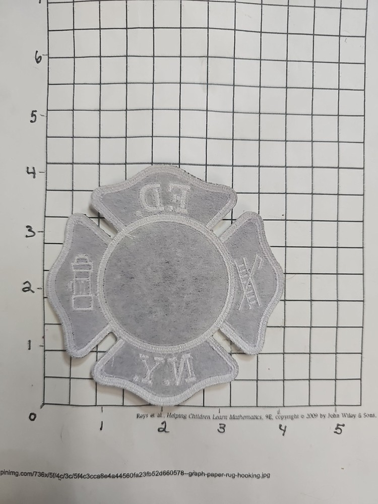 #543 New York Fire Dept Patch