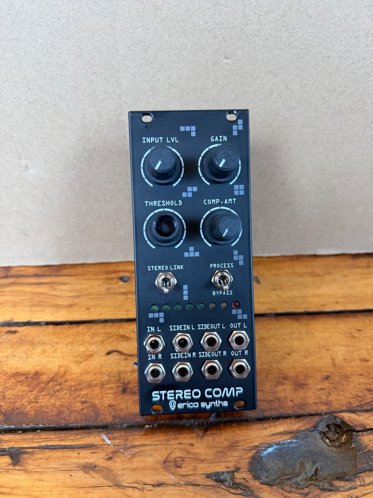 Erica Synths Stereo Compressor Eurorack Module